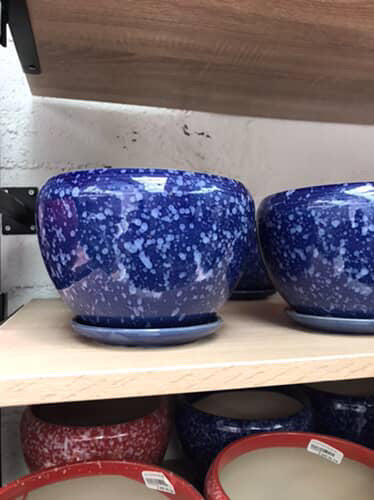 Bleu sky Petit Pot en céramique