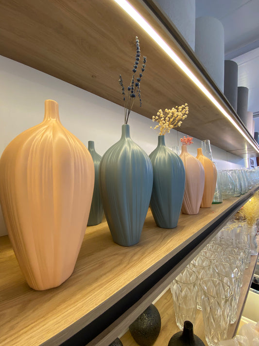 Savanna vase en résine